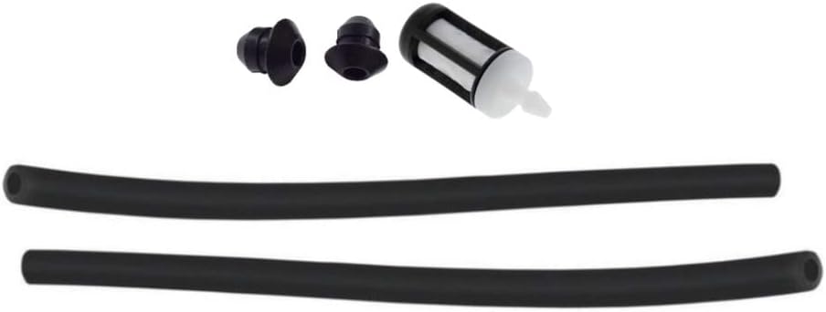 Technology Parts Store Replacement kit: 2 Fuel Grommets, 2 Fuel Lines, and Fuel Filter Compatible with STIHL Hedge Trimmer Model HS45, HS52, HS72, HS74, HS75, HS76, HS80, HS85. OEM