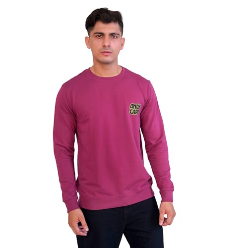 Image of Royaltail Men's Cotton Regular Fit Full Sleeves Pullover Printed Sweatshirts