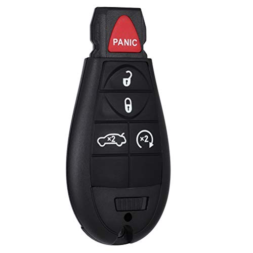 ANPART Keyless Entry Remote Key Fob 2013-2016 Fit for Dodge Dart 2.0L 2013-2016 Fit for Dodge Dart 1.4L 5btn 56046773AA,M3N32297100 Pack of 1
