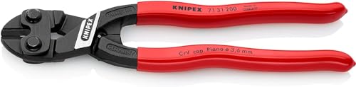 KNIPEX CoBolt Kompakt-Bolzenschneider mit Kunststoff überzogen 200 mm, 71 31 200
