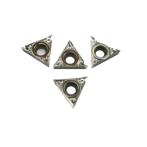 10 piezas insertos de torneado TCGT110202-AK H01 aluminio