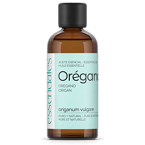 Aceite Esencial de Orégano Puro 100 ml - Bienestar Natural en cada Gota - 100% Puro - Essenciales