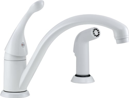 DELTA FAUCET 441-WH-DST, 3.00 x 13.00 x 21.80 inches, White