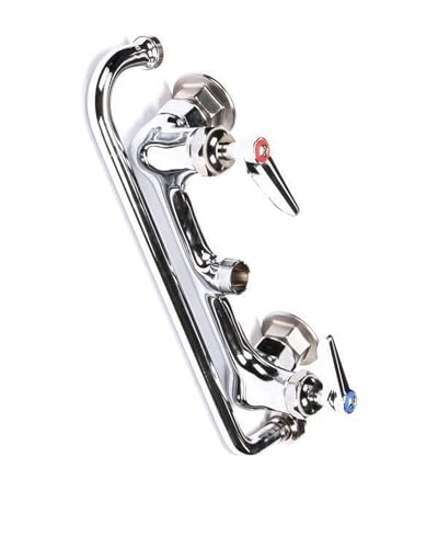 Compatible for use with T&S Brass 8 Wall Mount Faucet, 1/2 Npt Female Inlets, Cera B-0231-Cr KolCoh51071