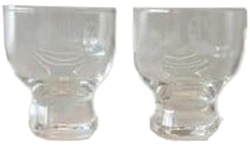 [一万円札発行記念]渋沢栄一ガラス猪口ペアグラス [11218-0281]