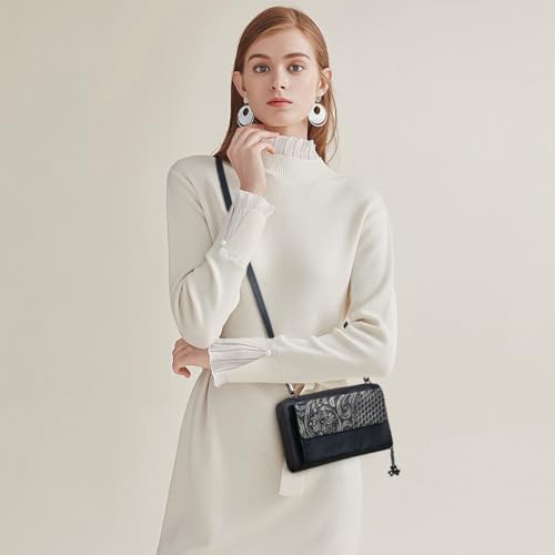 Crossbody Bags For Women, Wristlet Wallet Phone Purse Shoulder handbags Multi-Function Small Clutch Card Holder2