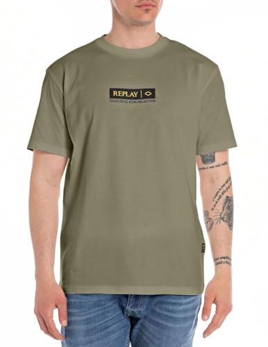 Replay M6755 T-Shirt Homme idéal pour un look casual chic