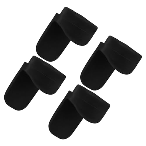 VANZACK 4pcs Clarinet Thumb Rests Silicone Clarinet Finger Rests for Finger Support for Easy Playing