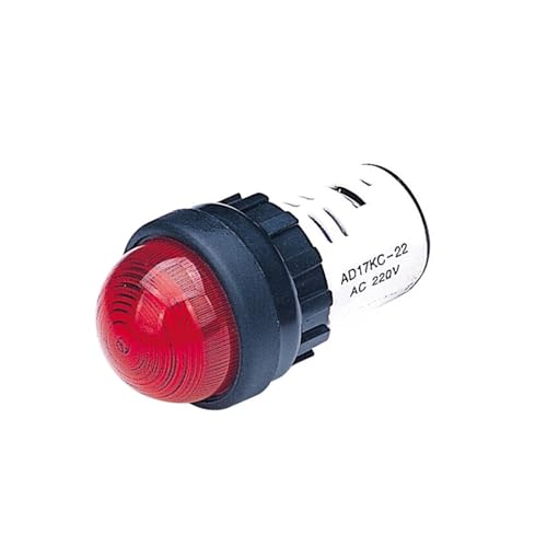Luz indicadora tipo KC AD17KC-22 AC110V R piloto rojo de 22mm