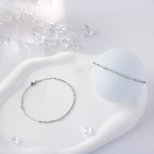 Image of JoycuFF Inspirational ๐ ๐ผ๐ฟ๐๐ฒ ๐๐ผ๐ฑ๐ฒ ๐๐ฟ๐ฎ๐ฐ๐ฒ๐น๐ฒ๐๐ ๐ณ๐ผ๐ฟ ๐ช๐ผ๐บ๐ฒ๐ป Gold Silver Stainless Steel Beads Bracelets Encouragement Birthday Gifts for Her Daughter Sister Mom Best Friend