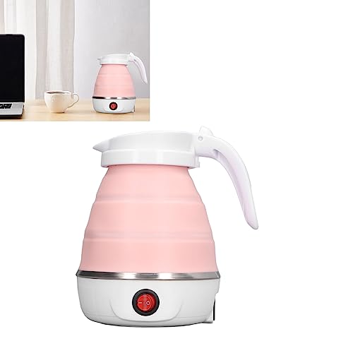 Hervidor Eléctrico Plegable 400W 110V Rosa miniatura 3