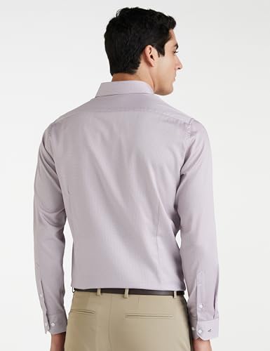 Image of Van Heusen Formal Printed Shirt for Men| Premium Cotton| Full Sleeves| Slim Fit |Breathable Fabric