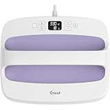 Cricut EasyPress 2 Heat Press Machine (12 in x 10 in), Ideal for T-Shirts, Tote Bags, Pillows, Aprons & More, Precise Temperature Control, Features Insulated Safety Base & Auto-Off, Lilac