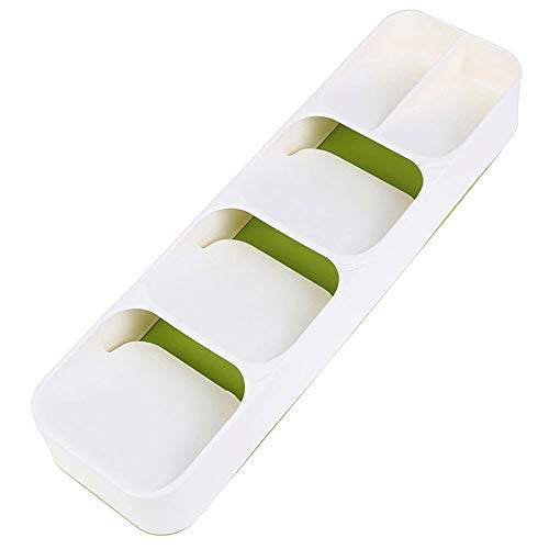 Porta Talheres Gaveta Organizador Separador Cozinha Colher Garfo Faca Casa Divisoria Pratico