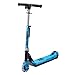Price comparison product image Xootz Kids Elements Electric Folding Scooter with LED Light Up Wheel and Collapsible Handlebars, Blue