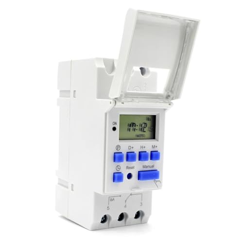 Relais programmable hebdomadaire pour automatisme de pompe de piscine et jardin