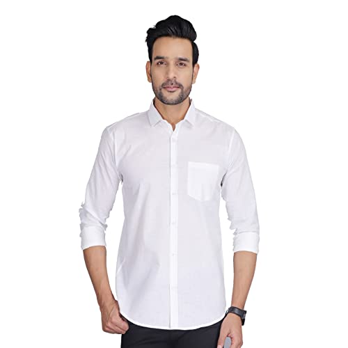 Image of Man Slim Fit Cotton Casual Shirt