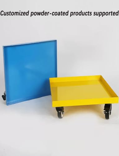 Plato rectangular grueso para macetas grandes de interior y exterior en plastico resistente 4