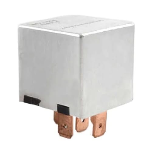 5-Pin High Current Car Relay, 12V/24V DC, 100A, Waterproof Aluminum Shell, Universal Automotive Relay Module (12V)