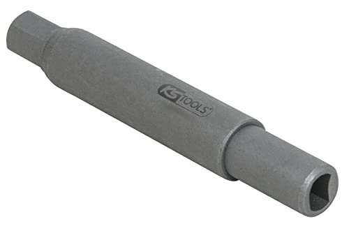 KS Tools 150.9435 Llave de vaso con punta de sufridera con perfil especial para amortiguadores de 10 mm, 5,2 x 8,0 mm