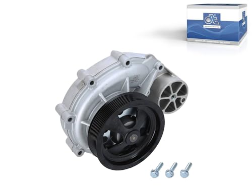 DT Spare Parts 1.11163 Wasserpumpe, komplett mit Gehäuse und Dichtung, DI: 112 mm, DP: 150 mm, 8 grooves für LKW, Bus