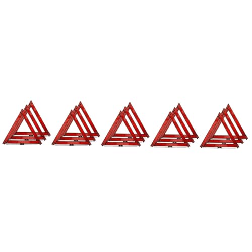 Triangle d'urgence réfléchissant haute visibilité pour panne de voiture en sécurité