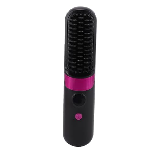 Cepillo alisador inalámbrico negro portátil miniatura 1