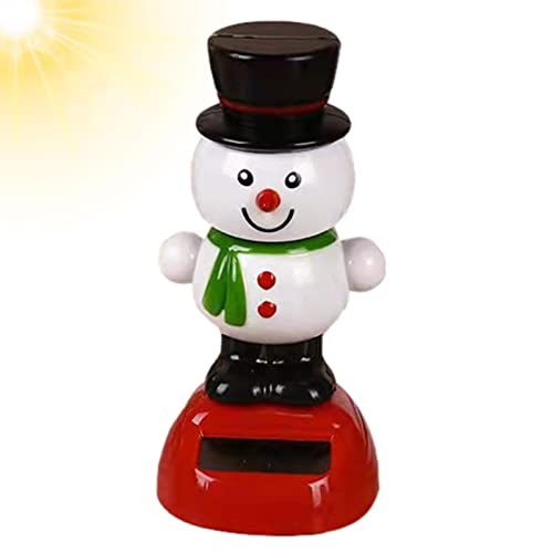 Holdes Juguetes De Baile De Energía Solar De Navidad, Juguetes De Columpios De Energía Solar,Coche Sacudiendo Cabeza Bailarina Papá Noel Muñeco De Nieve Pingüino Figuras De Coche Decoración