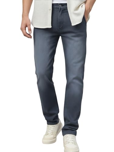 Image of Urbano Fashion Men's Regular Fit Washed Jeans Stretchable