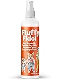 Dog Dandruff Treatment & Dry Skin Relief Dog Spray - Fluffy Fido Unscented No Rinse Pet Dander Spray with Vitamin B, Omega 3 & 6 & Honey Extract - 7 fl. oz.