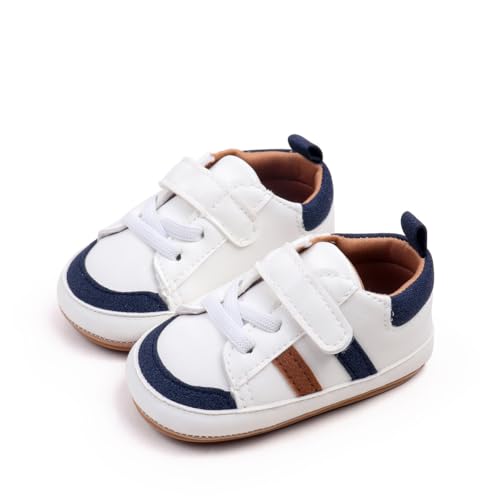 Baby Shoes Boys Girls Infant Sneakers Non-Slip Soft Rubber Sole Toddler Crib First Walker Lightweight Shoes