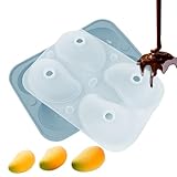Photo Gallery bajbumgn stampo per torte mousse, stampo budino forma mango 3d, da forno a 4 cavità con estrazione facile per decoratori di torte nuziali pasticceri domestici addetti alle reception Photo Gallery bajbumgn stampo per torte mousse, stampo budino forma mango 3d, da forno a 4 cavità con estrazione facile per decoratori di torte nuziali pasticceri domestici addetti alle reception