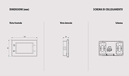 Thermostat connecté WiFi intelligent VEMER pilotable sur smartphone iOS et Android - 7