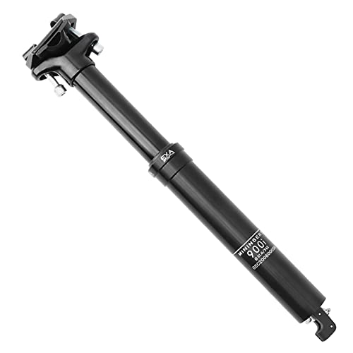 Espigão de selim para mountain bike de 30,9 mm / 31,6 mm com altura ajustável. 31.6x345mm