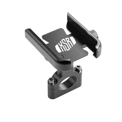 TLYSMG do Y-amaha XSR 700/900 XSR900 XSR700 2016-2019 2020 2021 2022 2023 uchwyt na kierownicę motocykla, uchwyt na telefon komórkowy, uchwyt GPS, czarny