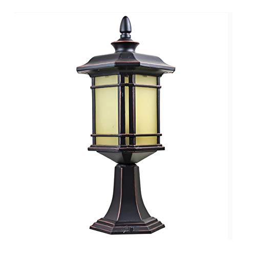 Colonne tête villa et applique LED étanche au design européen prestigieux