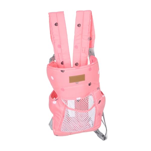UPKOCH Portabebés Ajustable para Recién Nacidos y Pequeños Fular Ergonómico de Algodón Suave para y Uso Mochila Portátil para