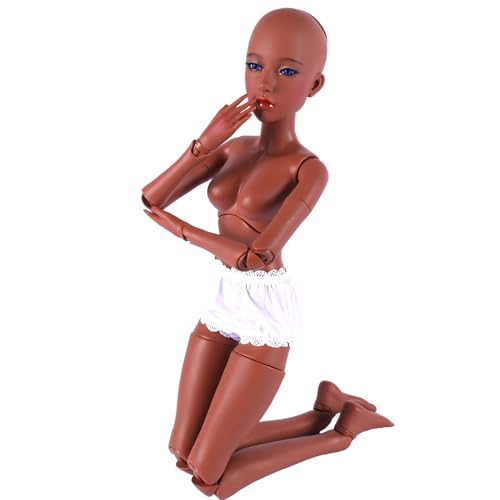 Muñeca BJD articulada 24 pulgadas con maquillaje básico miniatura 2