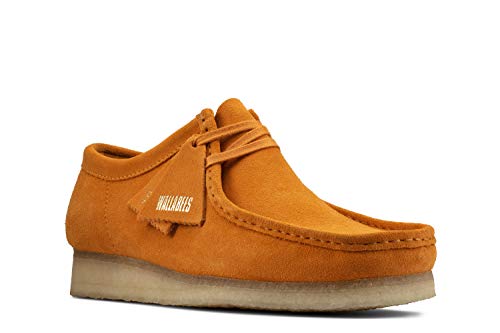 Image of Clarks Men's Wallabee Tumeric Suede 8M