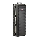 SKB ATA Large Stand Case (48 x 16-1/4 x 13) with Wheels & Straps, TSA Latches, Over-molded Handle