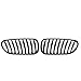 WOZUA Front Bumper Kidney Grille Grill For BMW Z4 E85 E86 2003 2004 2005 2006 2007 2008 Convertible Coupe Roadster Replacement for 51117117757,51117117758 Gloss