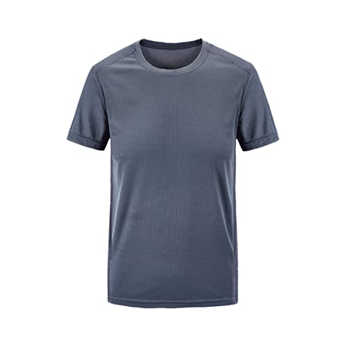 T-shirt d'été pour homme taille XXL en gris, la tenue parfaite pour vos vacances et loisirs