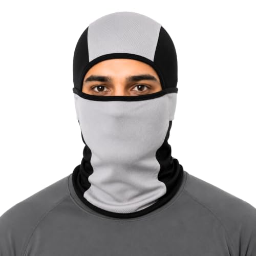 Image of AUTOFRILL Balaclava for Men - Full face mask for Bikers Helmet Liner & Head Cover for Men Breathable Mask for Motorcycle Riding & Cycling