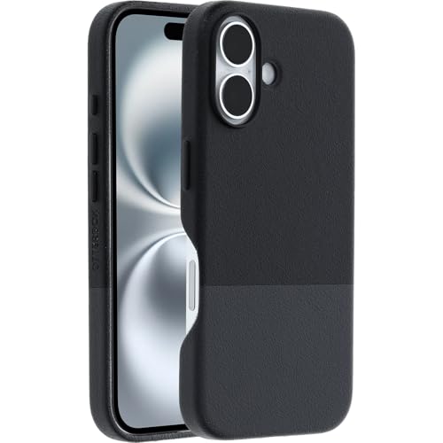 OtterBox Leather Alternative Slim MagSafe Case for iPhone 16, Shockproof, Drop proof, Protective Thin Case, 3x Tested to Military Standard, Dessert Dusk - Image 2