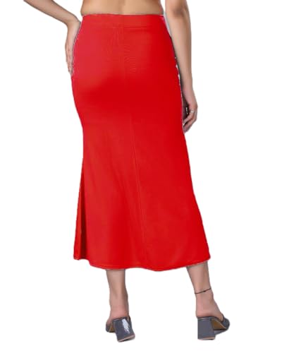 Image of LADLA FASHION] Women's Saree Shapewear - Mermaid Cut Saree Shaper Petticoat with Side Slit,