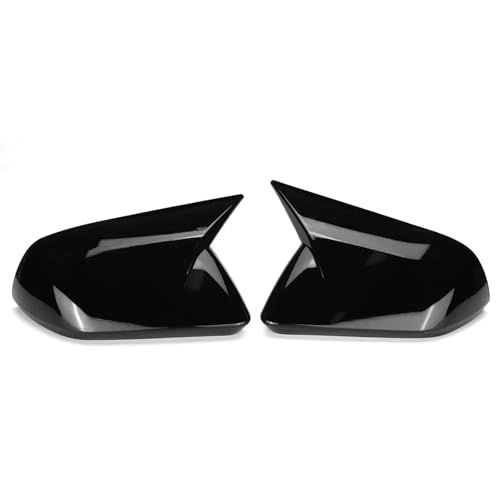 Capuchon d'aile Ford Mustang 2015-2024 version UE coque rétroviseur noir mat