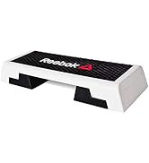Amazon | リーボック(Reebok) ステップ 白 昇降台 3段階調節可能