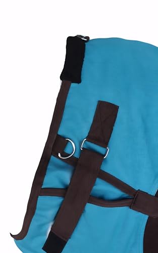 Image of 1200D Horse Turnout Blanket Waterproof, Breathable, Heavy-Weight Winter Blanket with 300g Fill, Ripstop Outer Shell