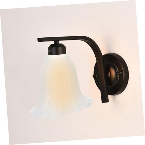 Image of VILLCASE glass pendant light glass shades for light fixtures ceiling light Lampshade hotel lamp shade Glass chandelier lampshade lampshade white Accessories desk lamp shade