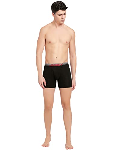 Image of Jockey ZN03 Men's Super Combed Cotton Elastane Stretch Solid Boxer Brief with Ultrasoft Waistband